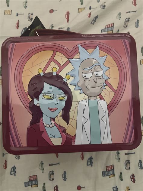 rick and morty metal lunch box|rick and morty purse.